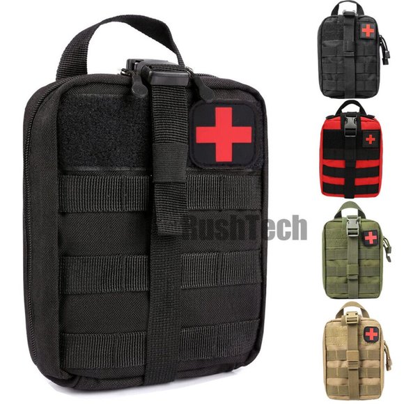 Tactical First Aid Kit Survival Molle Military Medical Pouch Bag - Picture 2 of 10